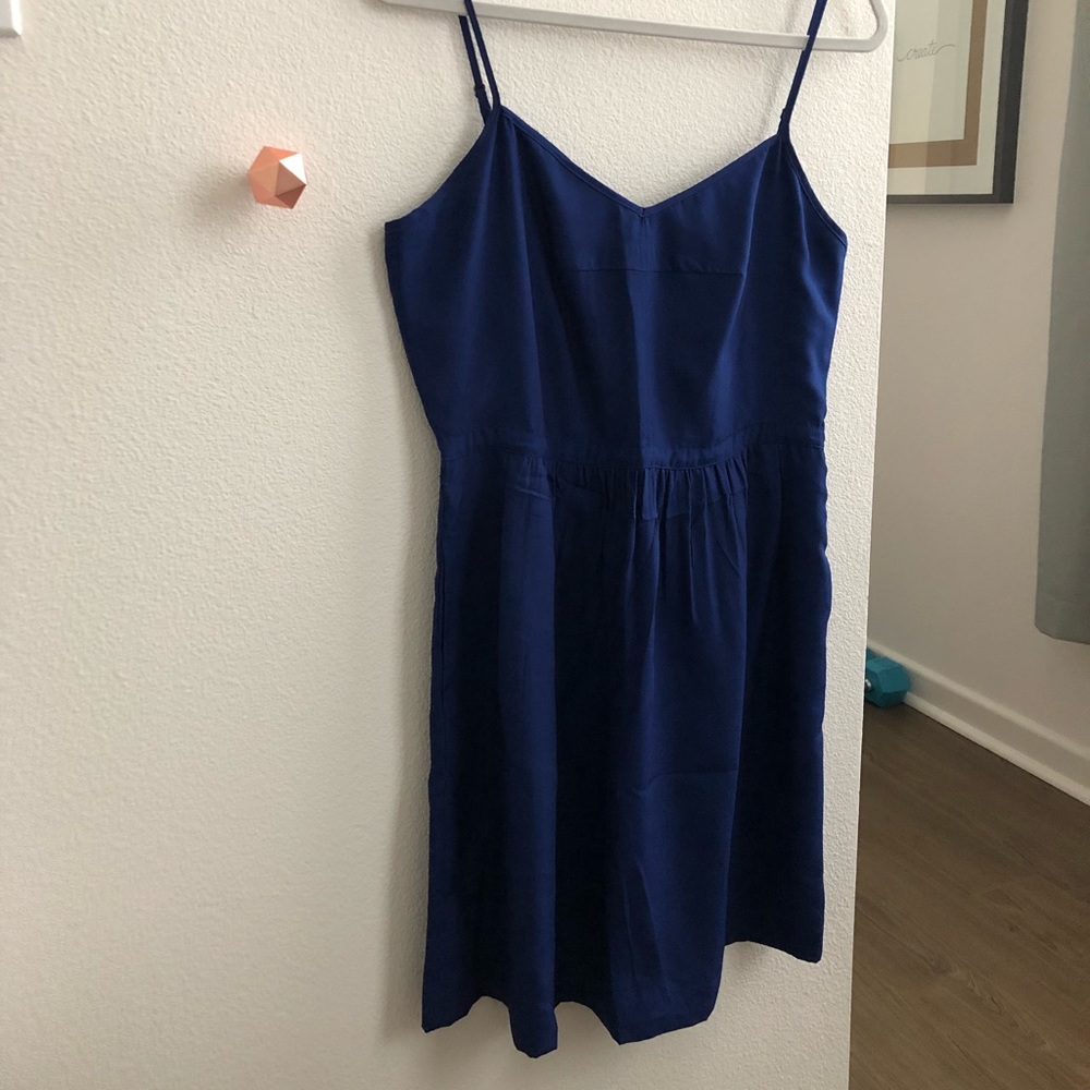 J Crew -Spaghetti Strap Dress w/ pockets
